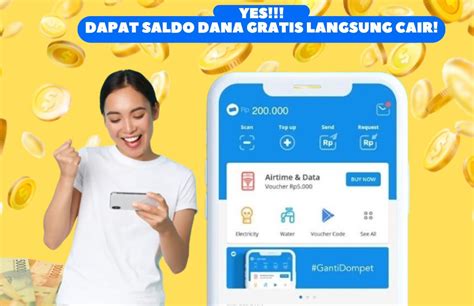 Cara Termudah Dapat Saldo Dana Gratis Langsung Cair Modal Login