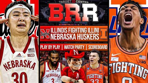 Nebraska Huskers Vs Illinois Fighting Illini Live Reaction