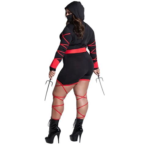 Sexy Women Japan Samurai Uniform Dragon Ninja Set Adult Sex Costume For