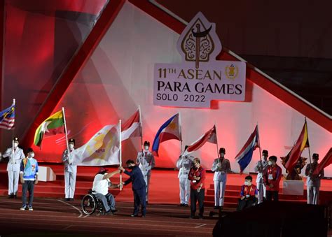 Asean Para Games Solo 2022 Berakhir Indonesia Serahkan Estafet Tuan