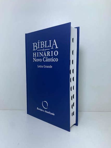 Bíblia Letra Grande Hinário Presbiteriano Novo Cântico MercadoLivre