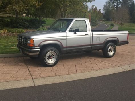 1989 Ford Ranger Xlt 4x4 86k Original Miles 2nd Owner Pickup 29l 5