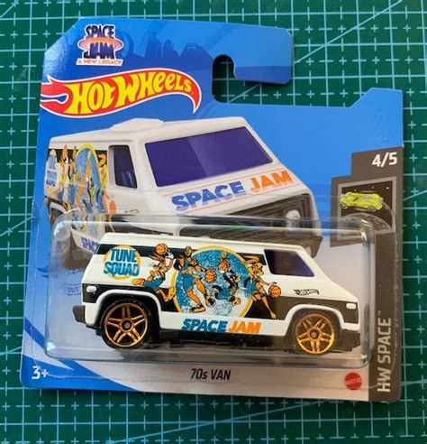 Hot Wheels Space Jam S Van White With Tune Squad Decals Hw Etsy