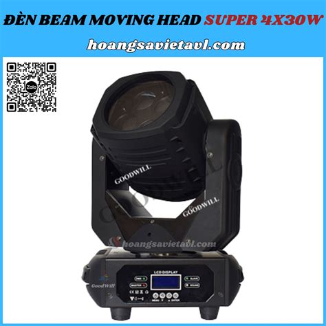 Bán Đèn Beam Moving Head Super 4x30W GoodWill