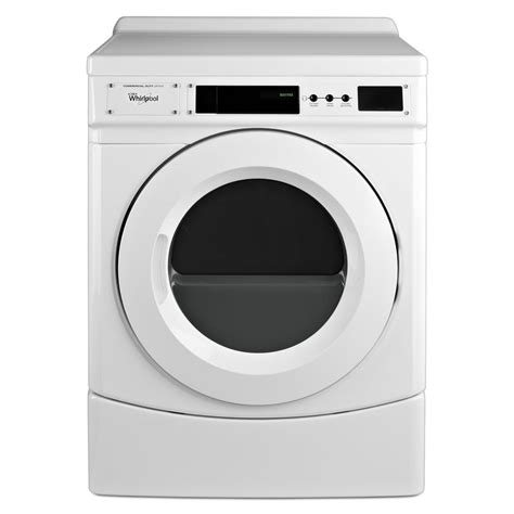 Whirlpool 6.7 cu. ft. 120 Volt White Commercial Gas Vented Dryer-CGD9160GW - The Home Depot