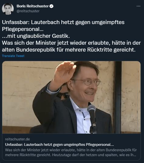 Querdenker verwirrt wegen Hitlergruß Lauterbach etwa einer von ihnen