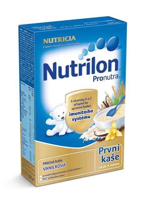 Nutricia Nutrilon Mléčná kaše vanilková 225 g Zbozi cz