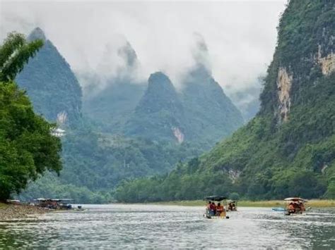 烟雨漓江，三月的桂林又美出了一种仙境！