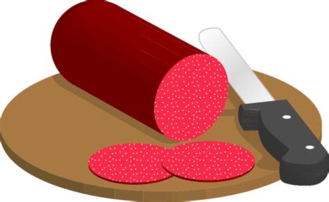 Salami Illustration Royalty Free Svg Cliparts Vectors And Stock