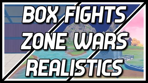 V Box Fights Zone Wars Realistics By Hyperawareness