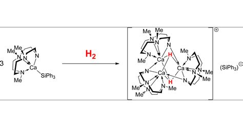 Formation Of A Cationic Calcium Hydride Cluster With A Naked