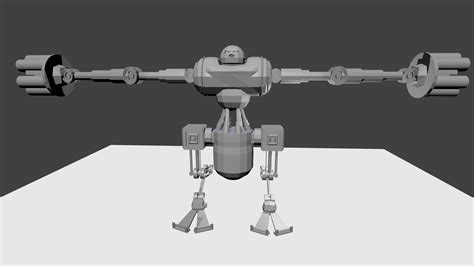 Battle-Mech 3D model | CGTrader