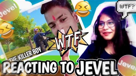 Reaction On Jevelu Funny Commentary 😂😂 Part 2 Girl Reaction On