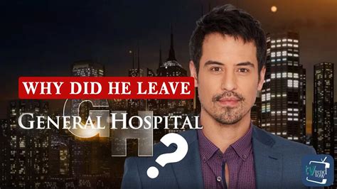 The Real Reason Marcus Coloma Is Leaving General Hospital YouTube