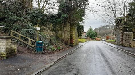 View Along Station Road Where It Passes Roger Templeman