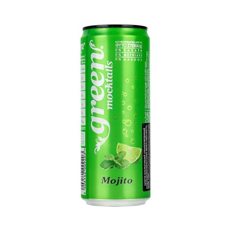 Напиток безалкогольный GREEN COLA сильногазированный без сахара Мохито ...