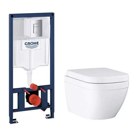 Grohe Euro Ceramic Zestaw Stela Podtynkowy Solido Z Misk Wc Wisz C