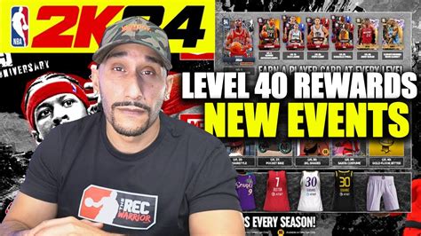 Season Level Rewards And New Events Nba K News Update Youtube