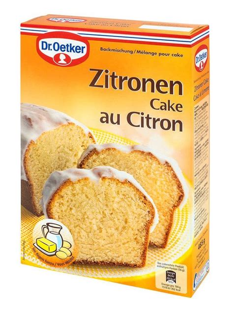 Dr Oetker Backmischung Cake Zitrone ᐅ Marken Haushaltsgeräte zu Netto