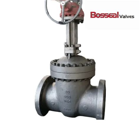 Astm A217 Wc6 Gate Valve Api 600 20 In 600 Lb Trim 8 Rf Bosseal