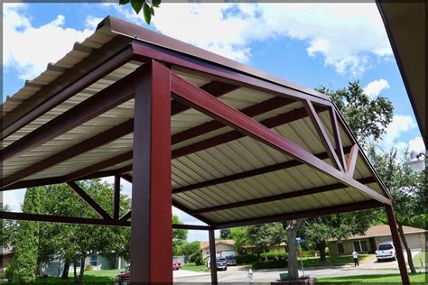 Spectacular Steel Beam Carport Metal Buildings For Campers Hot Sex