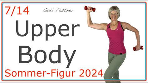 7 14 30 min Upper Body Hantel Workout Schultern Arme Rücken