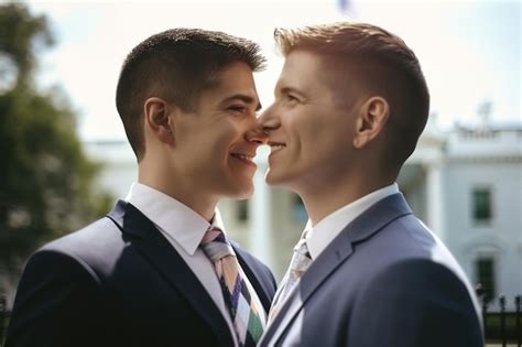 Premium Photo Two Men In Suits One Wearing A Tie The Other Wearing