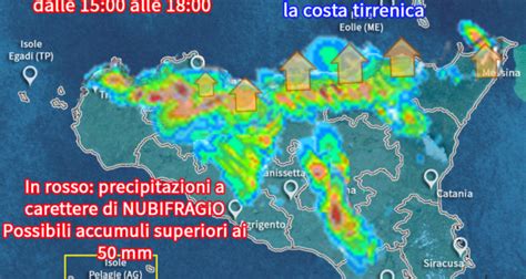 Prossime Ore Esplodono I Temporali Su Gran Parte Della Sicilia