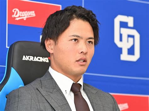 【中日】石橋康太、300万円増となる1250万円でサイン 侍ジャパン選出にも満足せず「キャッチャーとしてのレベルを上げないと」：中日スポーツ