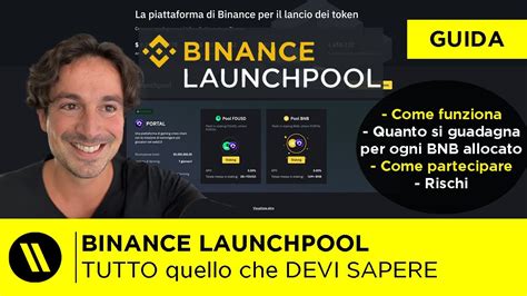 BINANCE LAUNCHPOOL Come GUADAGNARE CRYPTO Su BINANCE Senza Fare