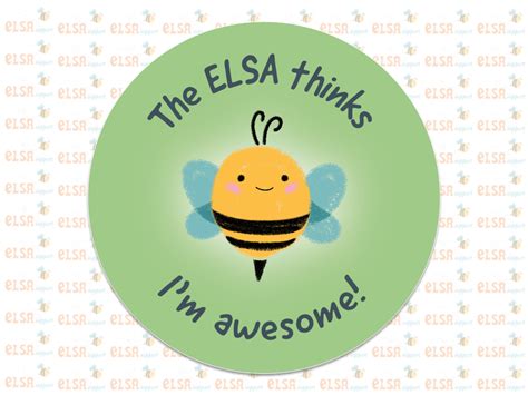 The Elsa Motivational Stickers Pack Item 3291 Elsa Support