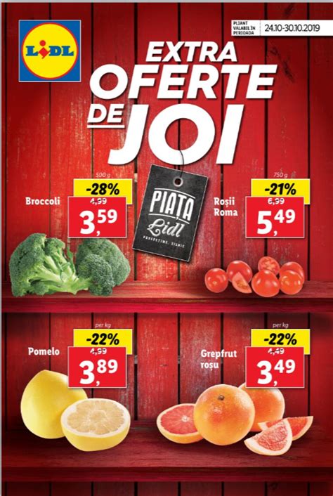 Lidl Catalog Brosura Extra Oferte De Joy