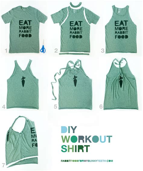 Diy Workout Shirt Eat More Rabbit Food