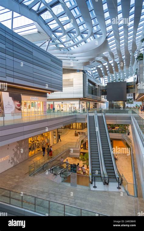 Interior Of Brickell City Centre Shopping Mall In Downtown Miami Miami