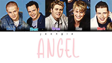 Westlife Angel Color Coded Lyric Youtube