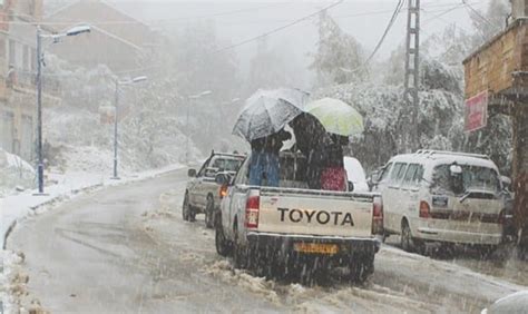 Alerte Météo Algérie retour de la neige et de la pluie dès ce lundi