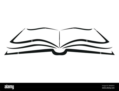 Book Icon Black And White