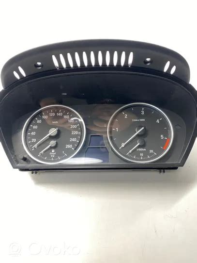 110080213 BMW 5 E60 E61 Compteur De Vitesse Tableau De Bord 25 00