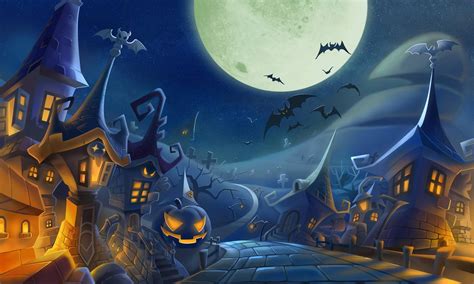 Halloween Town Wallpapers - Wallpaper Cave