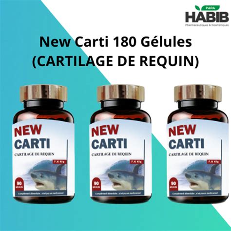 New Carti G Lules Cartilage De Requin