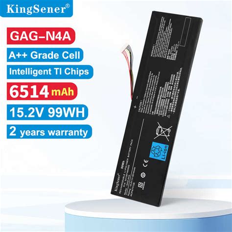 KingSener GAG N4A Laptop Battery For Gigabyte Aero OLED XD 15 RP75 RP86