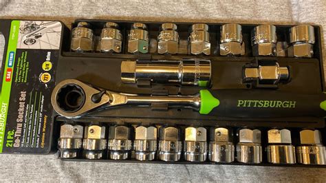 Harbor Freight Pittsburgh Go Thru Socket Set Total Teardown Of The