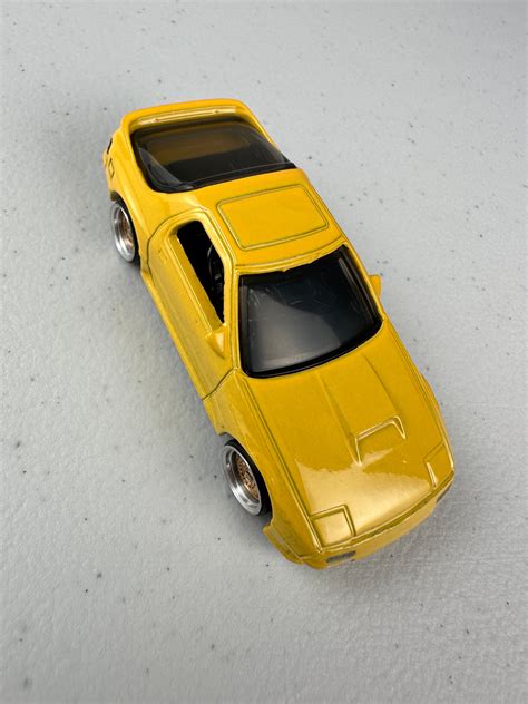 Mazda RX FC S Hot Wheels Modified W Pcs Wheels Rubber Tires Etsy