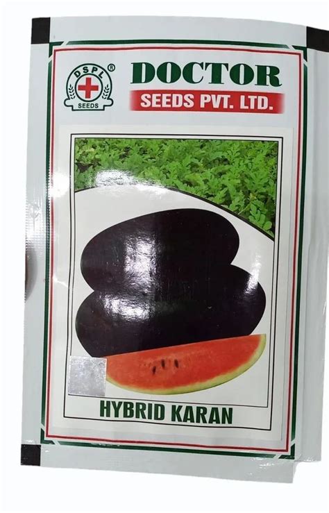 98 Green Hybrid Karan Watermelon Seeds For Agriculture Packaging