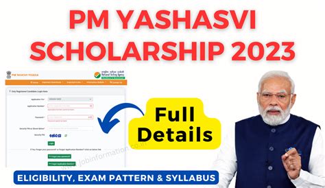 Pm Yashasvi Scheme Apply Online Pm Yashasvi Scholarship For