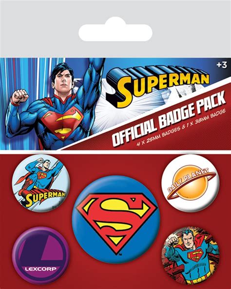 DC Superman Badge Pack Imperial Games