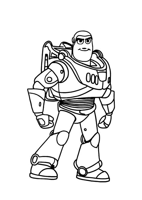 Buzz Lightyear Para Colorir Imprimir Desenhos