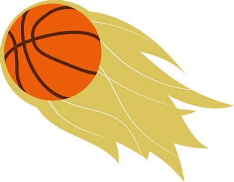 Basketball on fire 36646851 Vector Art at Vecteezy