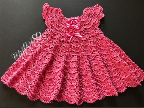 Vestido Crochet Para Ni A De A Meses Milart Marroquin