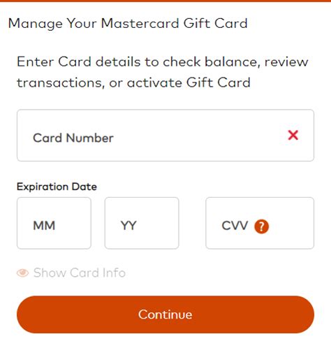 how to use a gift card online mastercard
